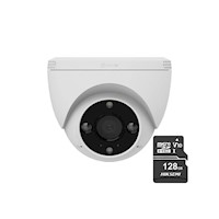 Cámara seguridad IP Exterior H4 2K Ezviz Domo Noche Color + Micro SD128GB - Ezviz